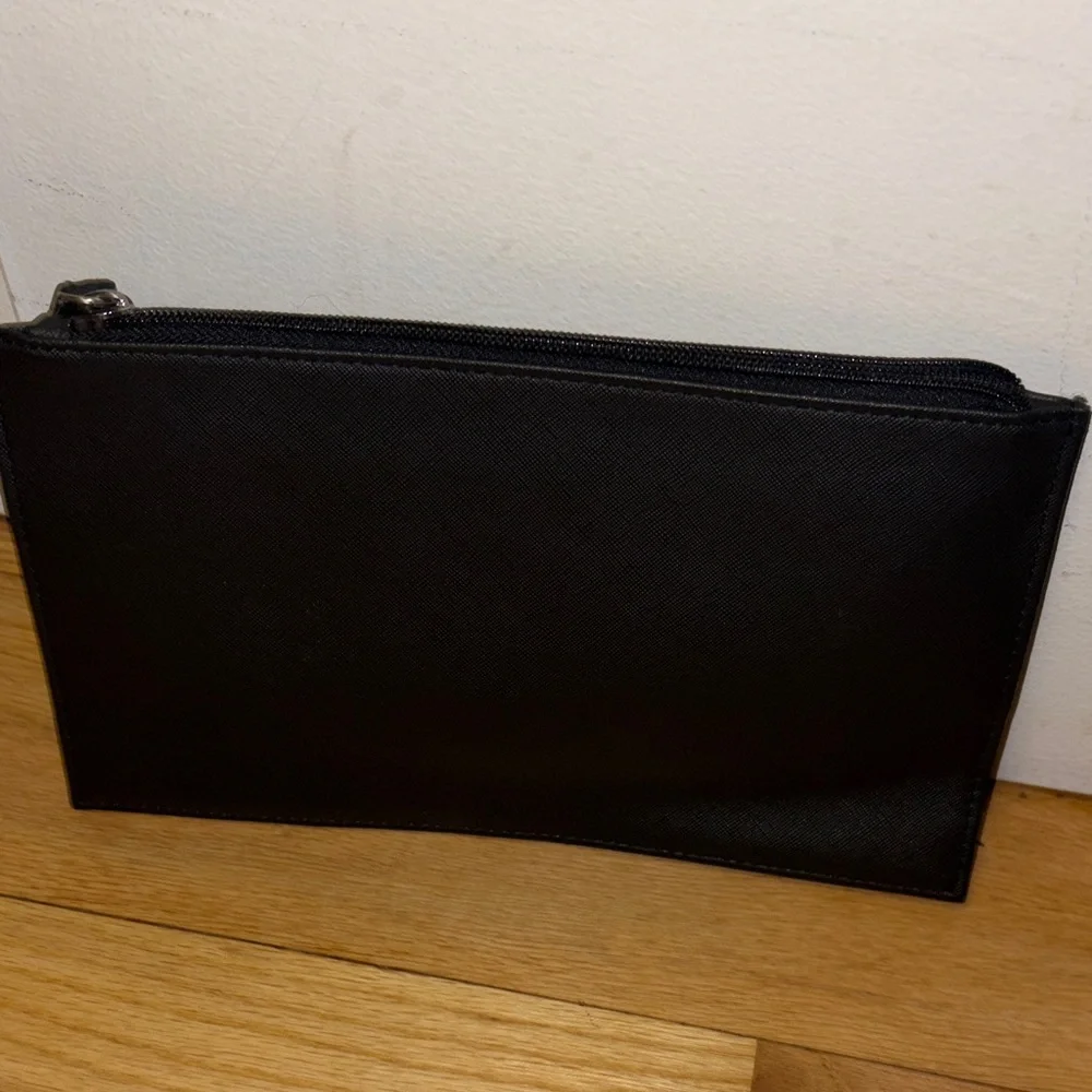 Disney Black Wristlet with Mickey and Minnie Graphic - Picture 4 of 5